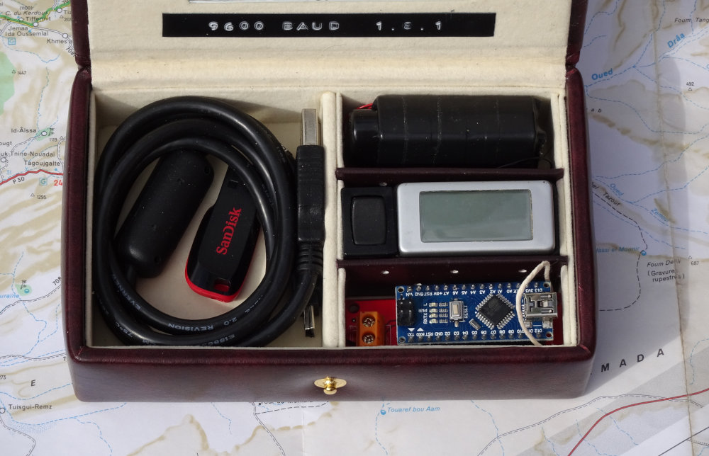 REALLYREALLYRANDOM's Mata Hari cryptography kit detailed contents.