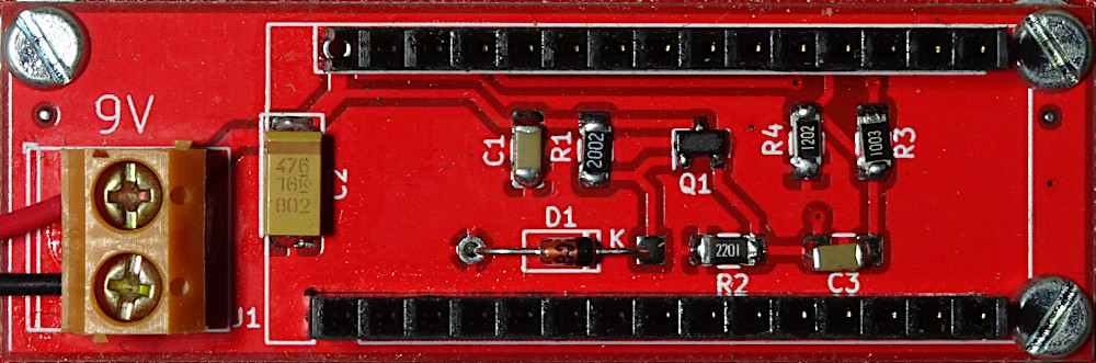 Populated PCB for REALLYREALLYRANDOM's Type 3 Mata Hari Cryptography kit.