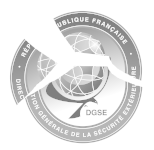 France's DGSE signals intelligence agency logo broken.