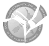 New Zealand's GCSB signals intelligence agency logo broken.