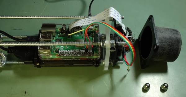 Test assembly of the Null Gamma Device.