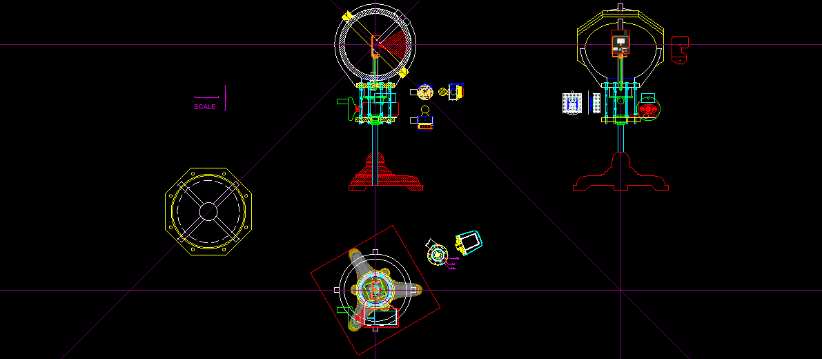 Technical drawing of the Photonic Instrument.