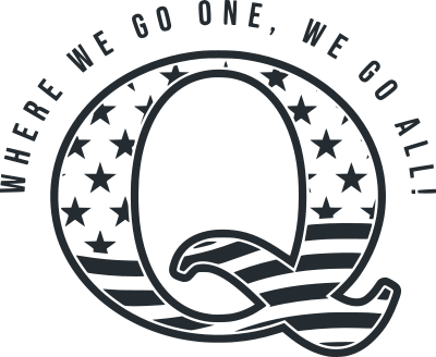 QAnon logo.