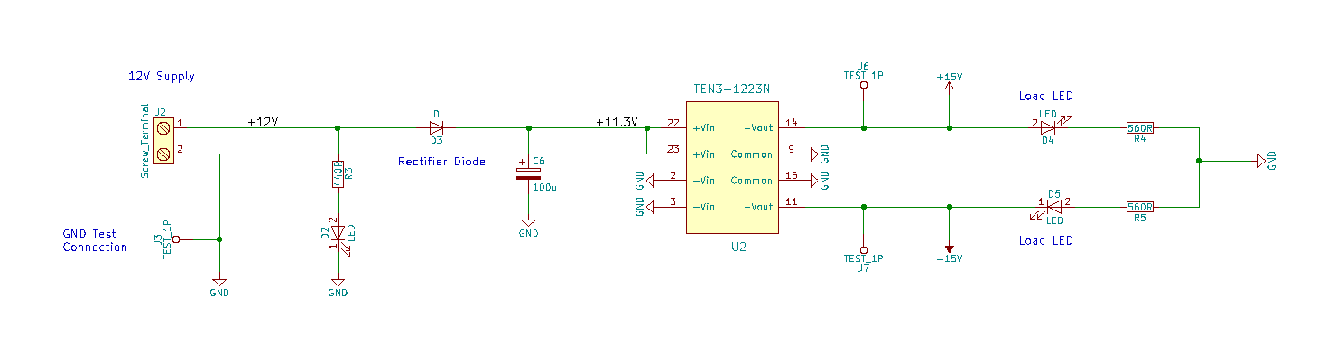 The Zenerglass' power schematic.